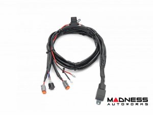 Ford Bronco Bull Bar - Front - Factory Bumper - ZROADZ - Standard - 4in Round White LED Ford Bronco Bull Bar - Front - Factory Bumper - ZROADZ - Standard - 4in Round White LED